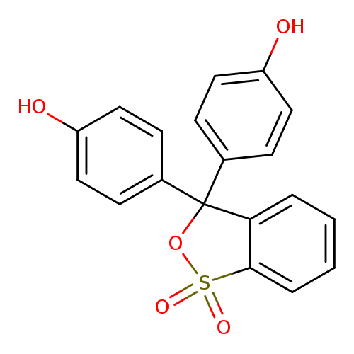 Oc1ccc(cc1)C1(OS(=O)(=O)c2c1cccc2)c1ccc(cc1)O