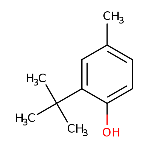 Cc1ccc(c(c1)C(C)(C)C)O