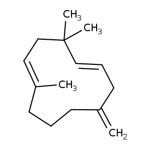 C=C1CCC/C(=C/CC(/C=C/C1)(C)C)/C