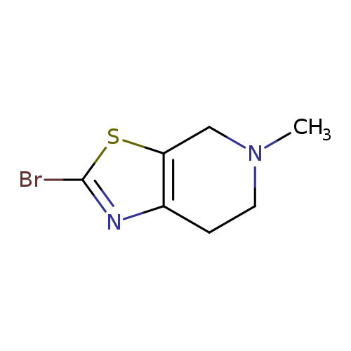 CN1CCc2c(C1)sc(n2)Br