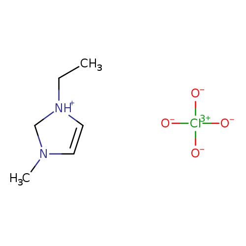 [O-][Cl](=O)(=O)=O.CC[NH+]1C=CN(C1)C