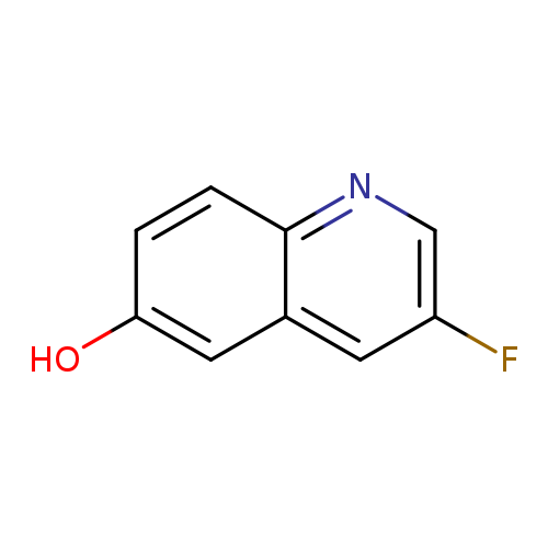 Oc1ccc2c(c1)cc(cn2)F