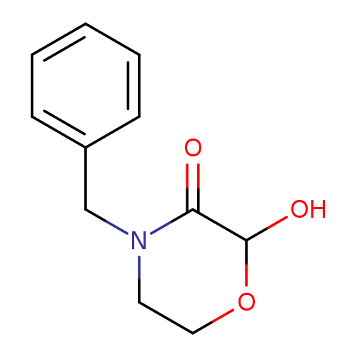 OC1OCCN(C1=O)Cc1ccccc1