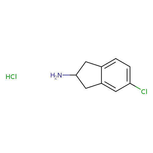 NC1Cc2c(C1)cc(cc2)Cl.Cl