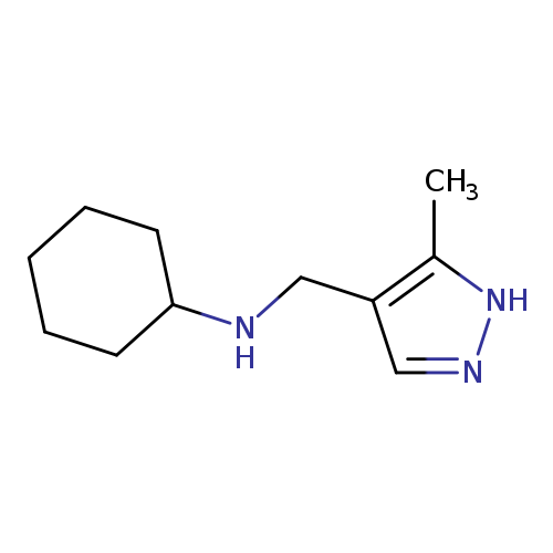Cc1[nH]ncc1CNC1CCCCC1