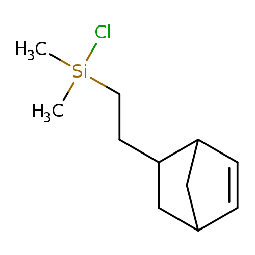 C[Si](CCC1CC2CC1C=C2)(Cl)C