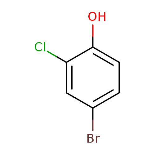 Brc1ccc(c(c1)Cl)O