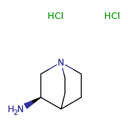 N[C@H]1CN2CCC1CC2.Cl.Cl