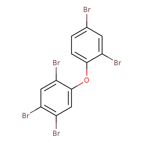 Brc1ccc(c(c1)Br)Oc1cc(Br)c(cc1Br)Br