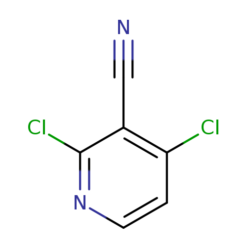 N#Cc1c(Cl)ccnc1Cl