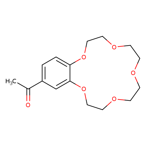 CC(=O)c1ccc2c(c1)OCCOCCOCCOCCO2