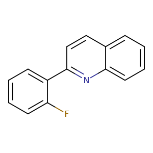 Fc1ccccc1c1ccc2c(n1)cccc2