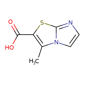 Cc1c(sc2n1ccn2)C(=O)O