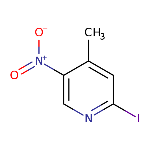 [O-][N+](=O)c1cnc(cc1C)I