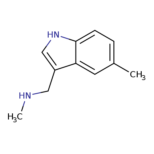CNCc1c[nH]c2c1cc(C)cc2