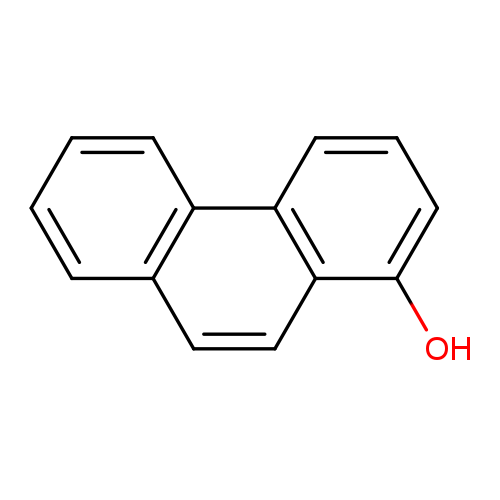 Oc1cccc2c1ccc1c2cccc1