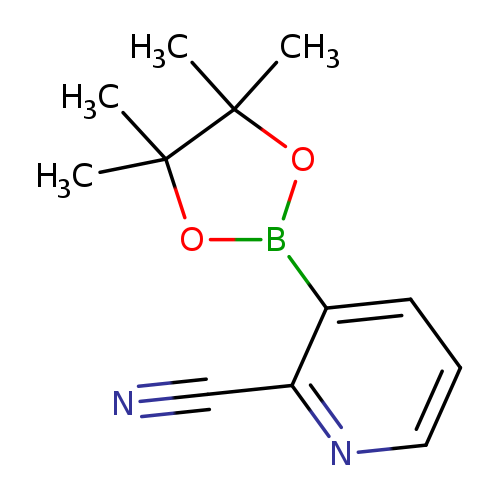 N#Cc1ncccc1B1OC(C(O1)(C)C)(C)C