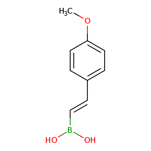 COc1ccc(cc1)/C=C/B(O)O