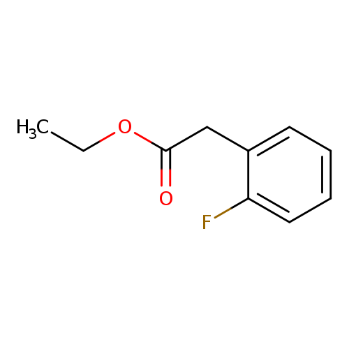 CCOC(=O)Cc1ccccc1F