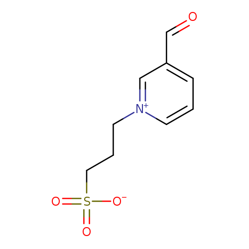 O=Cc1ccc[n+](c1)CCCS(=O)(=O)[O-]