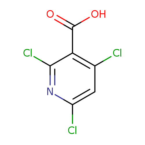 Clc1cc(Cl)c(c(n1)Cl)C(=O)O