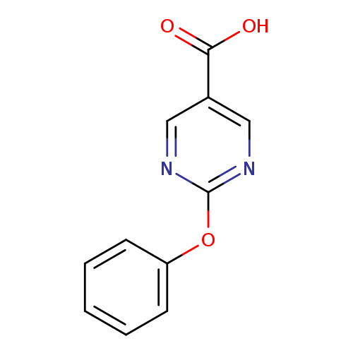 OC(=O)c1cnc(nc1)Oc1ccccc1