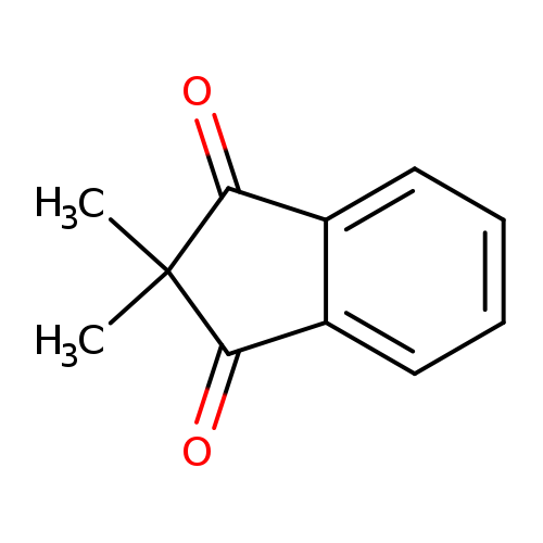 O=C1c2ccccc2C(=O)C1(C)C