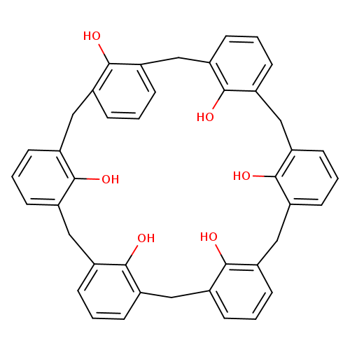 Oc1c2cccc1Cc1cccc(c1O)Cc1cccc(c1O)Cc1c(c(Cc3c(c(Cc4c(c(C2)ccc4)O)ccc3)O)ccc1)O