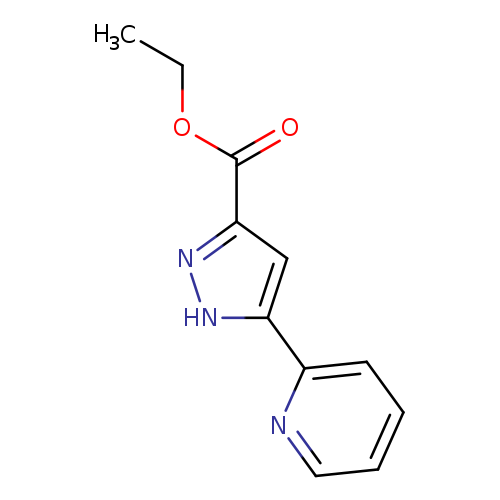 CCOC(=O)c1n[nH]c(c1)c1ccccn1
