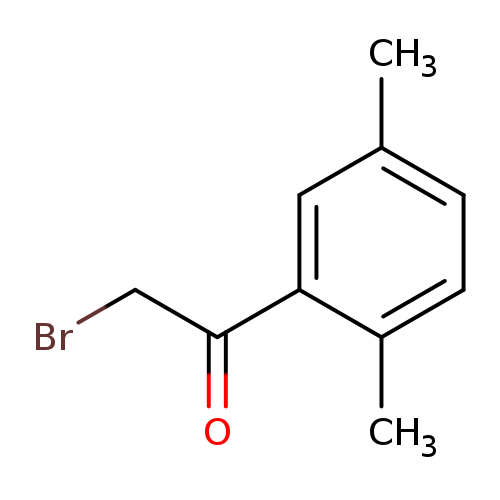 Cc1ccc(cc1C(=O)CBr)C