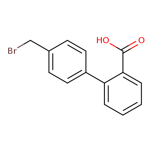 BrCc1ccc(cc1)c1ccccc1C(=O)O