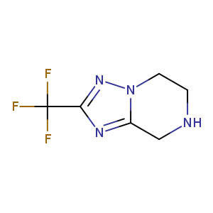 FC(c1nn2c(n1)CNCC2)(F)F