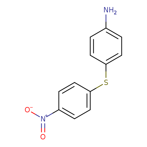 Nc1ccc(cc1)Sc1ccc(cc1)[N+](=O)[O-]