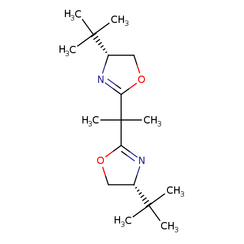 CC(C1=N[C@@H](CO1)C(C)(C)C)(C1=N[C@@H](CO1)C(C)(C)C)C