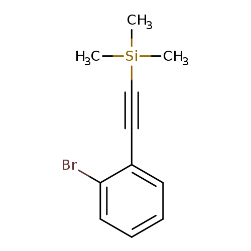 Brc1ccccc1C#C[Si](C)(C)C