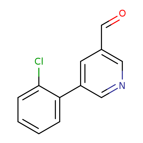 O=Cc1cncc(c1)c1ccccc1Cl