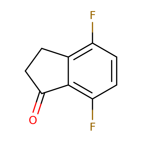 Fc1ccc(c2c1CCC2=O)F