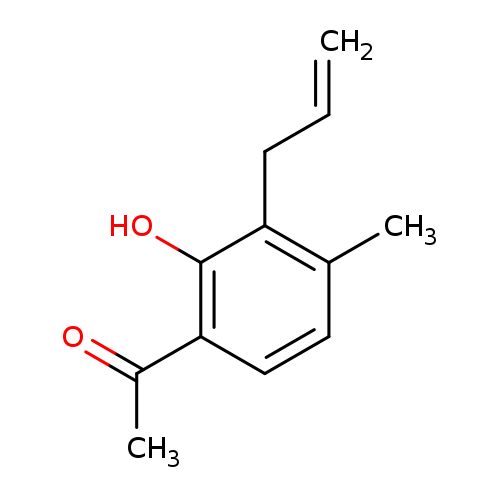 C=CCc1c(C)ccc(c1O)C(=O)C