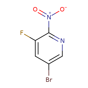 Brc1cnc(c(c1)F)[N+](=O)[O-]