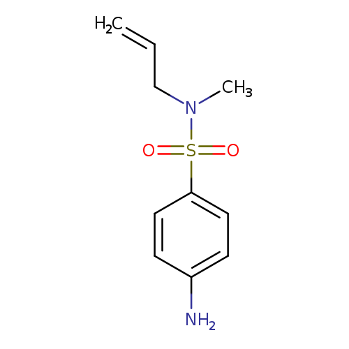 C=CCN(S(=O)(=O)c1ccc(cc1)N)C