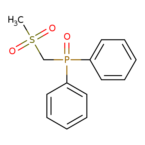O=P(c1ccccc1)(c1ccccc1)CS(=O)(=O)C