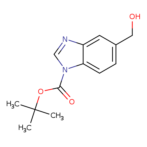 OCc1ccc2c(c1)ncn2C(=O)OC(C)(C)C