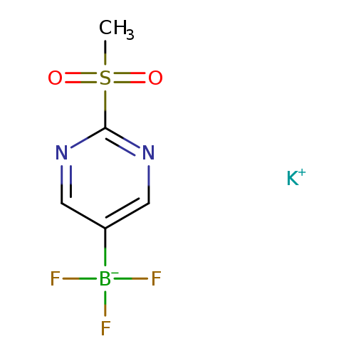 F[B-](c1cnc(nc1)S(=O)(=O)C)(F)F.[K+]