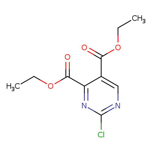 CCOC(=O)c1nc(Cl)ncc1C(=O)OCC