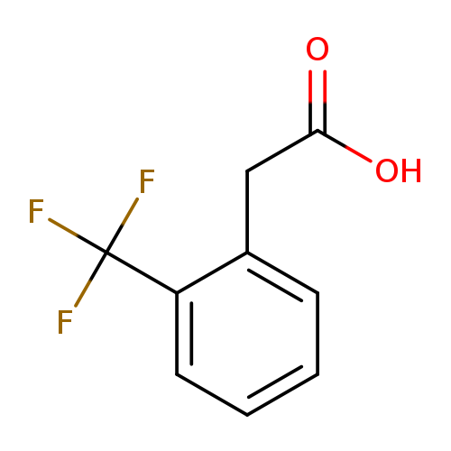 OC(=O)Cc1ccccc1C(F)(F)F