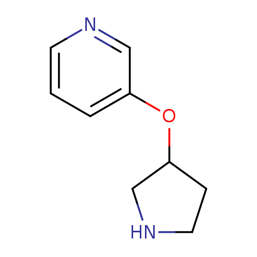 C1NCC(C1)Oc1cccnc1