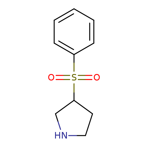 O=S(=O)(c1ccccc1)C1CNCC1