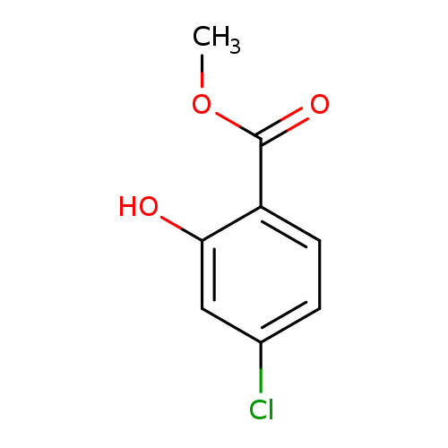 COC(=O)c1ccc(cc1O)Cl