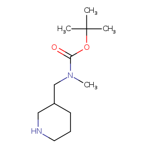 O=C(N(CC1CCCNC1)C)OC(C)(C)C