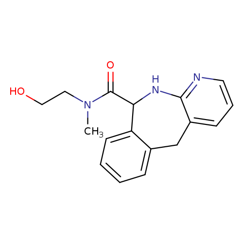 OCCN(C(=O)C1Nc2ncccc2Cc2c1cccc2)C